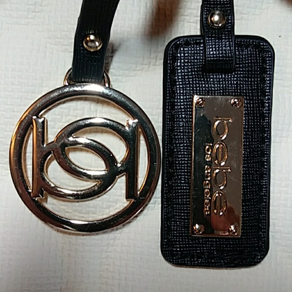 BEBE BLACK (LARGE) TOTE BLACK COMPANION PURSE (2) - Picture 3 of 8